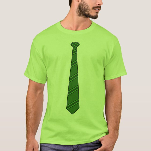 Camisa verde de la corbata (Anverso)