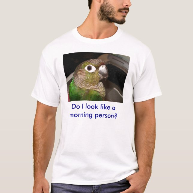 Camisa verde de la persona de la mañana de la (Anverso)
