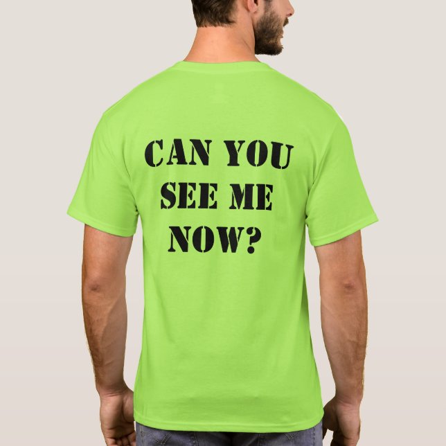 Camisa verde de las Hola-fuerzas: "Puede usted (Reverso)
