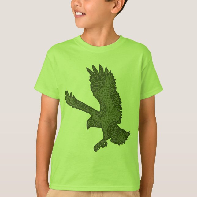 Camisa verde oscuro de Eagle (Anverso)