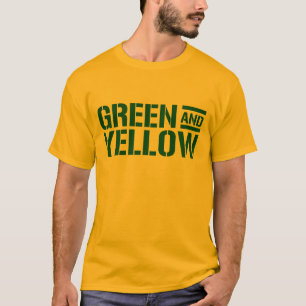 Camisa verde y amarilla