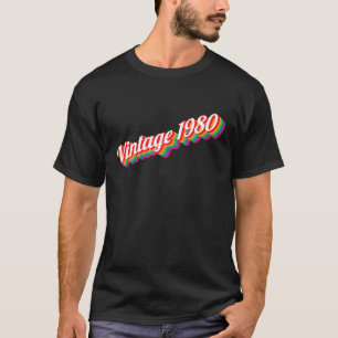 Camisa Vintage de 1980   Guay Retro Gift Cuarenta 