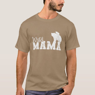 Camisa vintage de Mamá Osa Salvaje del Bosque