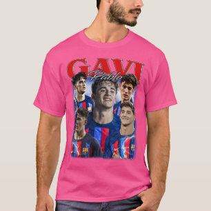 Camisa Vintage de Pablo Gavi Bootleg