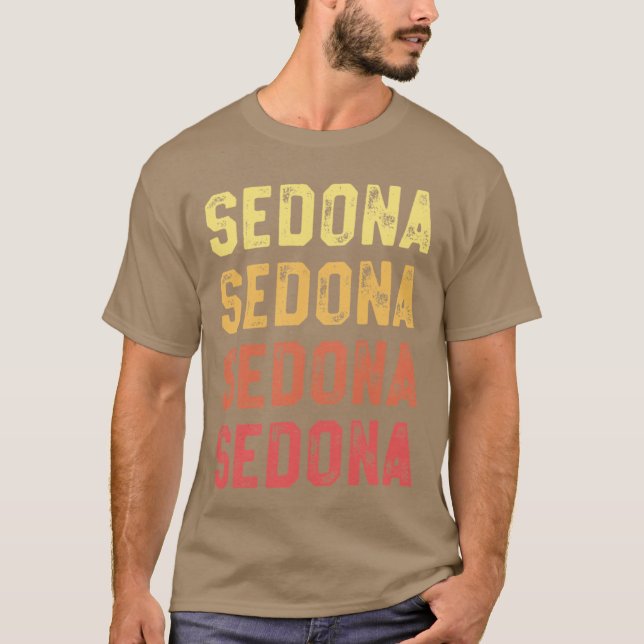 Camisa Vintage Sedona Regalo Arizona EE. UU. Améri (Anverso)