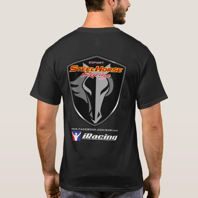 Camisa VIVA del caballo de acero para hombre (Reverso)
