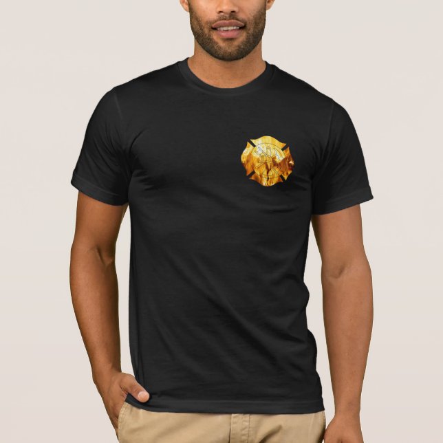 Camisa voluntaria del bombero (Anverso)
