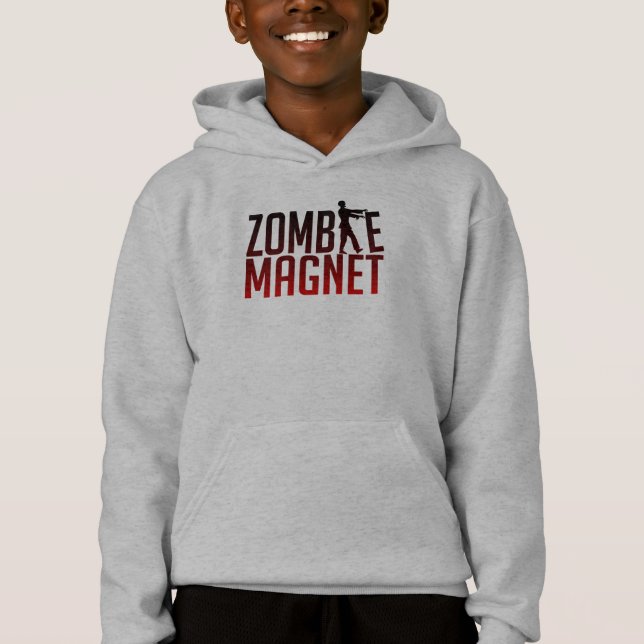 Camisa ZOMBIE MAGNET - elegir estilo y color (Anverso)