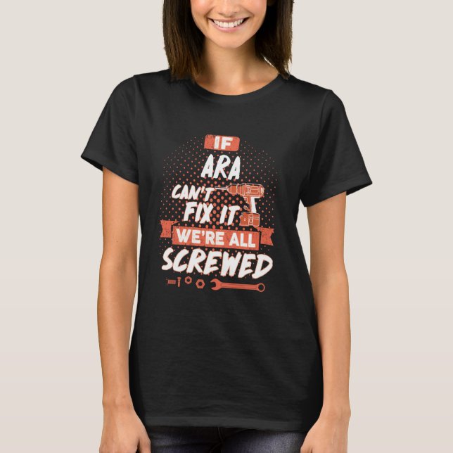 Camisas ARA, Camisetas de regalo ARA (Anverso)