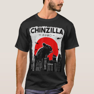 Camisas Chinchilla, camiseta cómica de Chinzilla, 