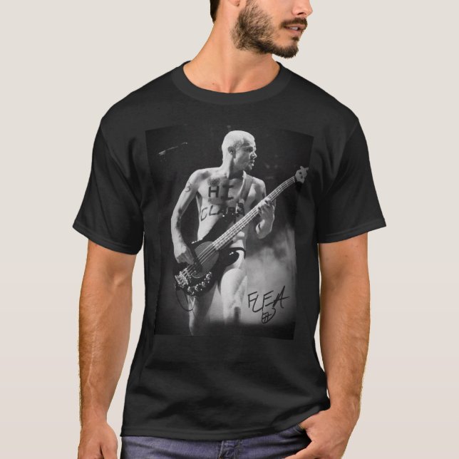 Camisas clásicas de la camiseta de Flea Bass Batte (Anverso)