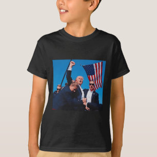 Camisas con disparo Trump Disparan a la camiseta T