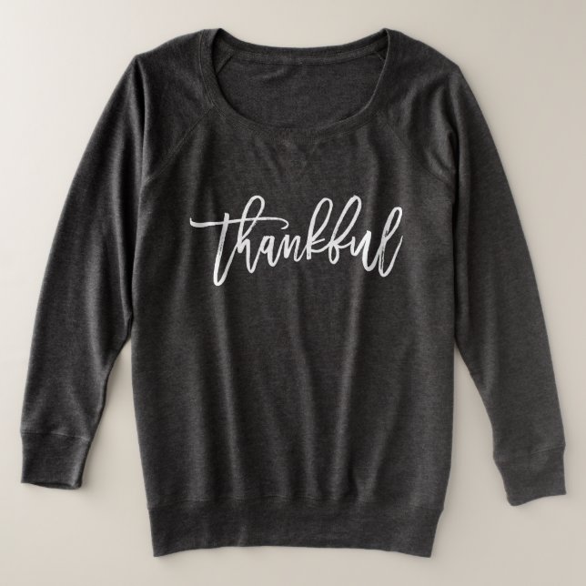 Camisas de Acción de Gracias Rosadas Tamaño Plus (Anverso del diseño)