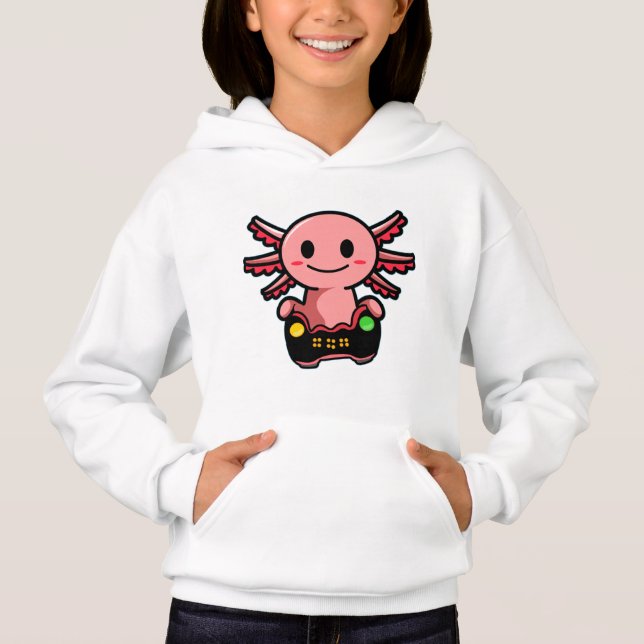 Camisas de Axolotl para juegos (Anverso)
