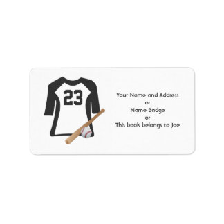 Camisas de béisbol con etiquetas de Bat and Ball A