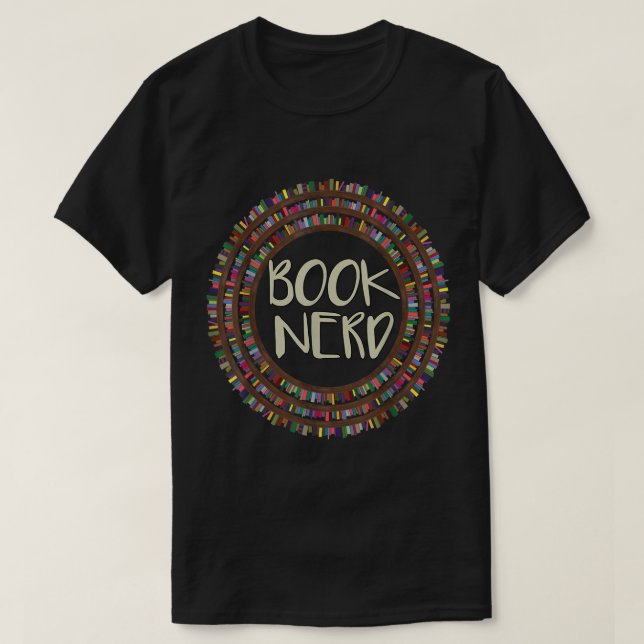 Camisas de "Book Nerd T" - Camisetas de "historiet (Diseño del anverso)