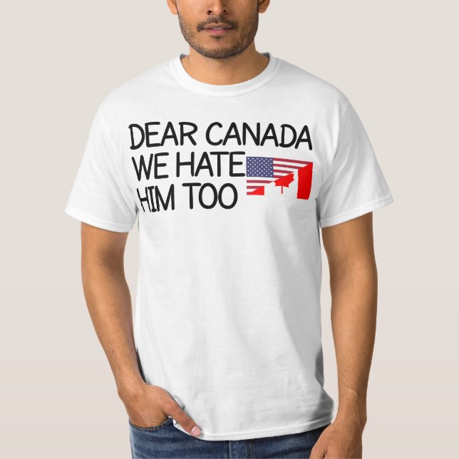 Camisas de Canadá, Camisa Canadiense, Orgullosa Ca (Anverso)