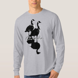 Camisas de Canadá de manga larga camiseta de los h