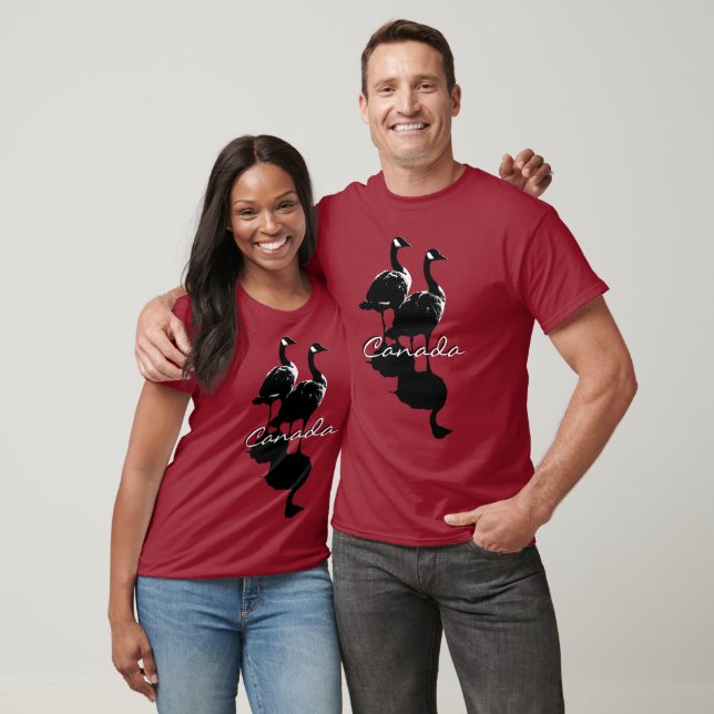 Camisas de Canadá de manga larga camiseta de los h (Unisexo)
