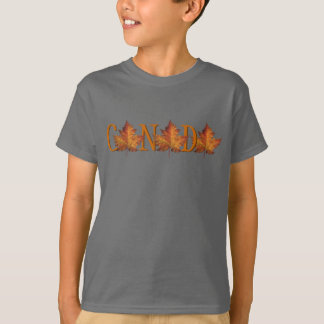 Camisas de Canadá para niños camisetas de recuerdo