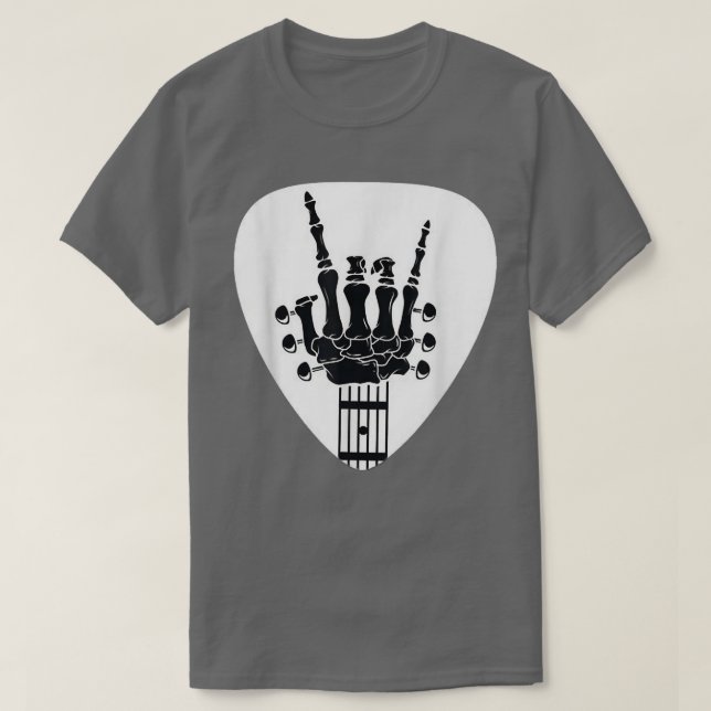 Camisas de guitarra, camisetas de guitarra, camise (Diseño del anverso)