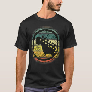 Camisas de guitarra vintage, camiseta de guitarra,