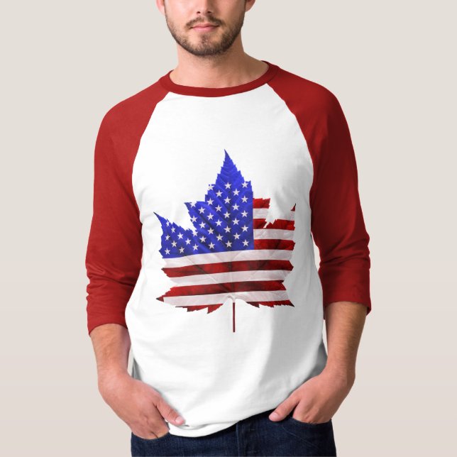 Camisas de Jersey de los Estados Unidos de Canadá  (Anverso)