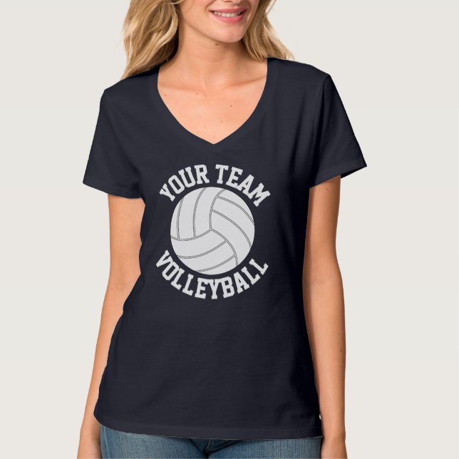 Camisas de Jersey de voleibol azul y blanco para m (Anverso)