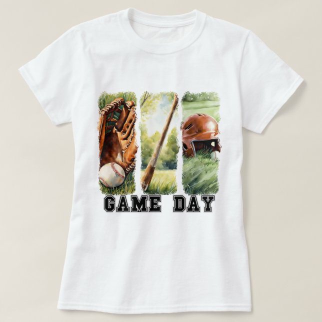 Camisas de Juego, madres deportivas, camiseta de m (Diseño del anverso)