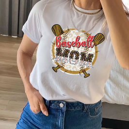 Camisas de Mamá de Béisbol , Camiseta de Béisbol