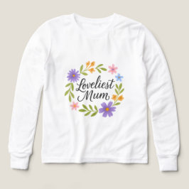 Camisas de manga larga de tres mezclas para niños 