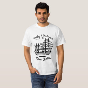 Camisas de Nueva Escocia Camisa Halifax y Dartmout