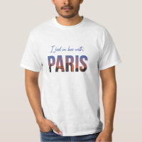 Camisas de París, camiseta de París, té de París
