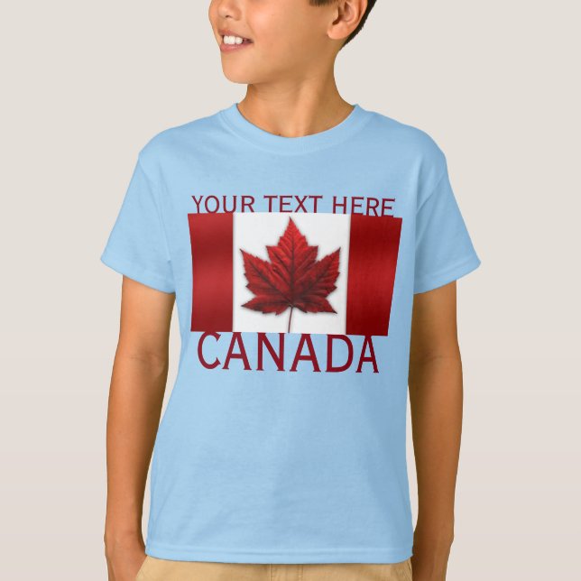 Camisas de recuerdo de Canadá con camiseta de suda (Anverso)