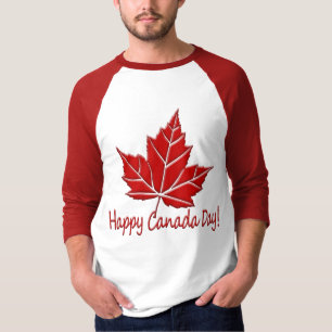 Camisas de recuerdo de Happy Canada Day Jersey Can
