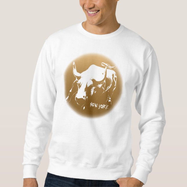 Camisas de recuerdo de toros NYC para sudaderas de (Anverso)