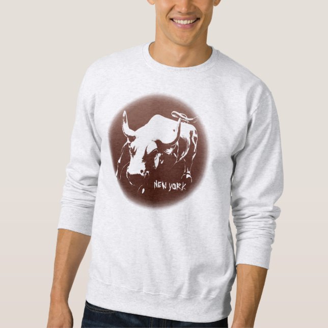 Camisas de recuerdo de toros NYC para sudaderas de (Anverso)