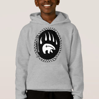 Camisas de sudadera para niños de arte de oso trib