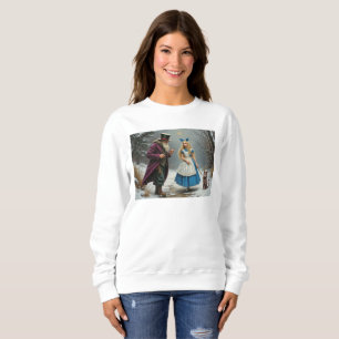Camisas de suéter blanco de Winter Alice