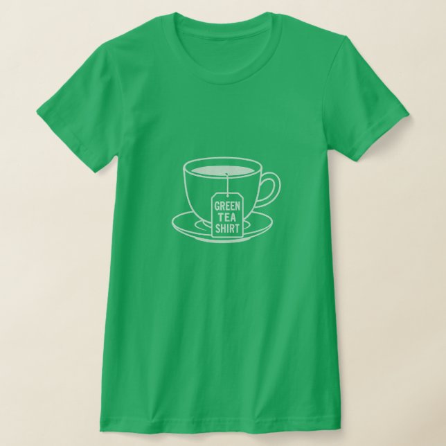 Camisas de té verdes - camiseta para los amantes d (Distribución)