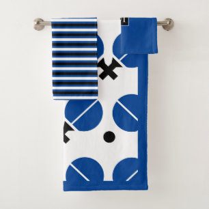 Camisas de tenis de mesa azul y monograma de pelot