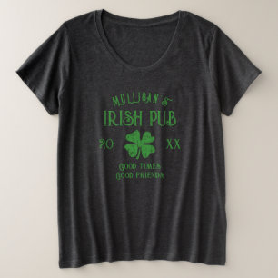 Camisas del Día de San Patricio de tamaño Guay plu
