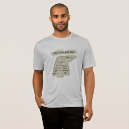 Camisas en bicicleta con la camiseta de seguimient