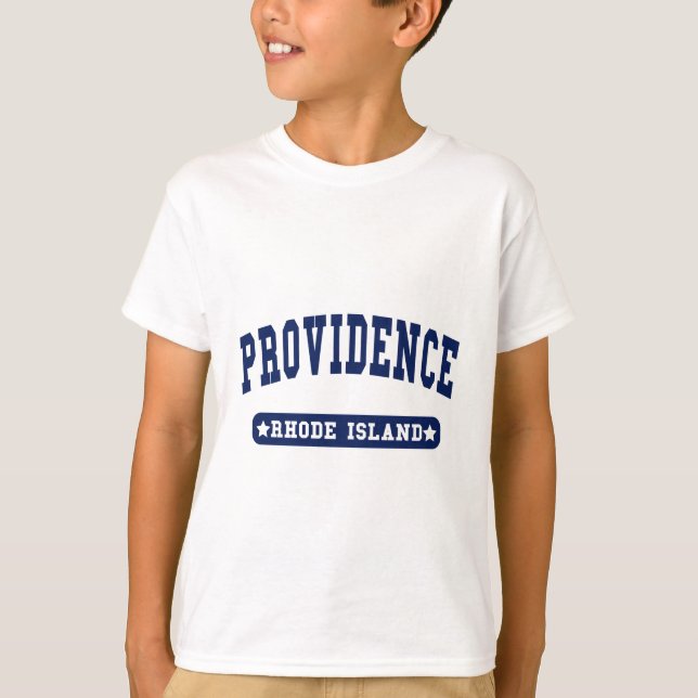 Camisas estilo camiseta Providence Rhode Island Co (Anverso)