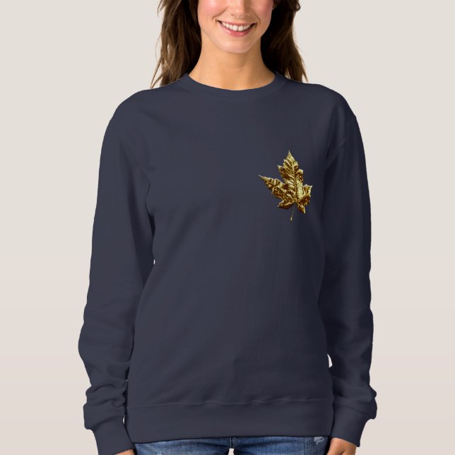 Camisas femeninas de la medalla de oro de sudadera (Anverso)