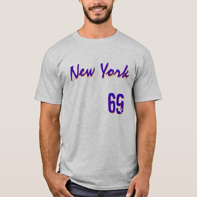 Camisas Jersey #69 de Nueva York (Anverso)