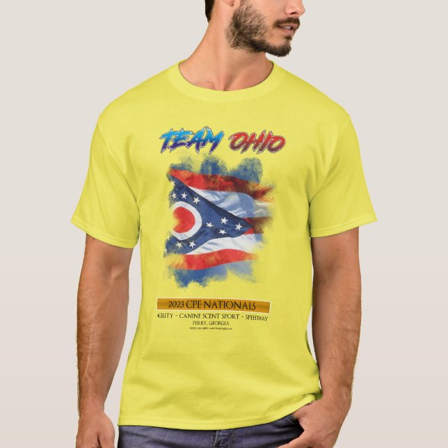 Camisas Ohio del equipo - para camisetas medianos/ (Anverso)