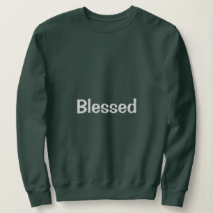 Camisas sudaderas básicas benditas de las mujeres
