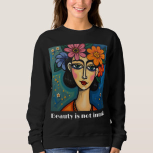 Camisas sudaderas básicas de la mujer con mensaje 