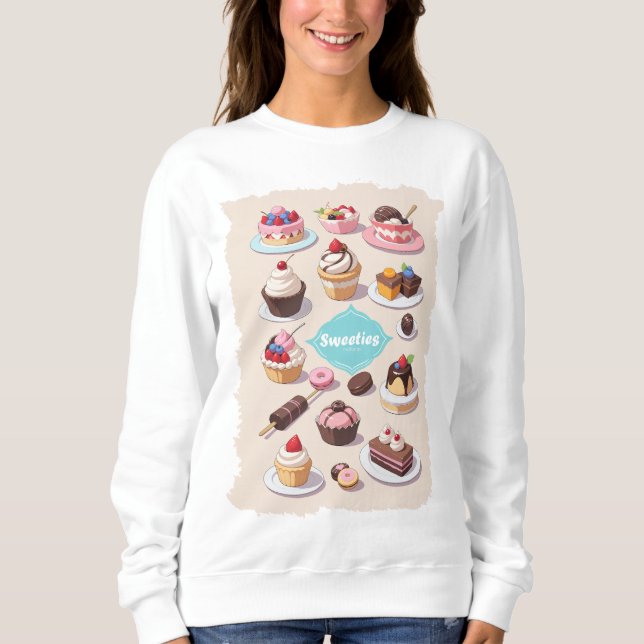 Camisas sudaderas básicas para mujeres (Anverso)